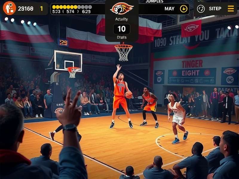 Basket Tiger Elite Game Screenshot